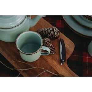 Barebones Enamel Cup Set, Mint Camping Hiking Cups